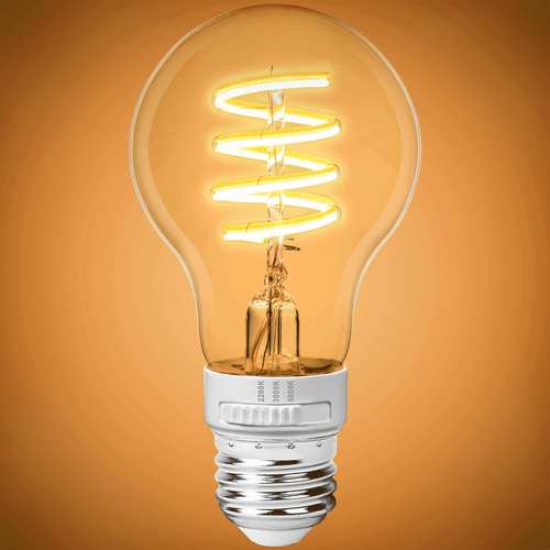 LED A19 6.5W 3CCT FIL - 120V 450LM SWITCH BULB - PLT-12661