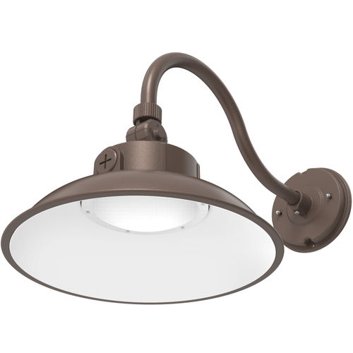 LED SELECT GOOSENECK SCONCE BZ - 30-40-50W 6500LM MAX 3K-4K-5K - PLT-13202