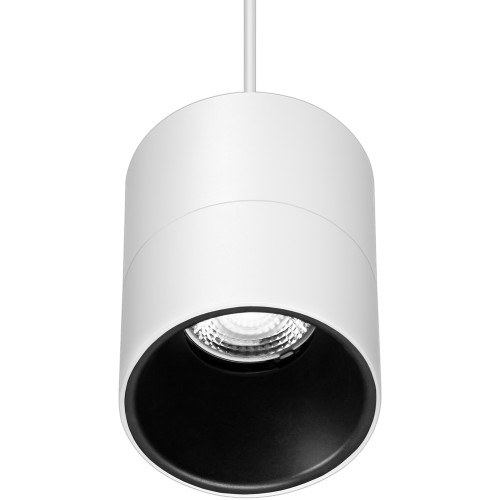 LED 4IN CYL PENDANT 3500K WHBL - 1045 TO 2350LM - PLT-90392