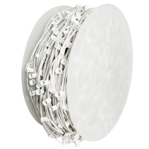 C9 1000FT SPT-1  18IN SPACE - 18 AWG WHITE WIRE 667 SOCKETS - CMS-10115