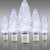 LED C9 SMD Cool White Repl - 25 Pack Faceted - CMS-C9CW