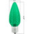C9 SMD Green Replacement - 25 Pack Faceted - CMS-C9GRN