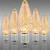 C9 SMD Warm White Dlx Repl - 25 Pack Faceted - CMS-C9WWDLX