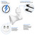Halo Compatible GU10 Track hd - 50W Max. WHITE Finish - PLT-10046