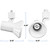 Halo Compatible GU10 Track hd - 50W Max. WHITE Finish - PLT-10046