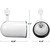 PAR30 Track head - Halo System - E26 PAR30 75W - WHITE - PLT-10202