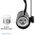 Compatible track head - BLACK - E26 PAR20-30-30L-38/ 50-300W - PLT-10228