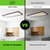 LED 50W 4FT 3CCT SKYLIGHT BLK - 4000LM PANEL FROSTED - PLT-12608