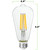 LED ST19 9W FIL 2700K - 120V 1000LM CLEAR - PLT-12676