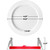 LED 6IN FIRERATED RECESS DWNLT - 15W 1100LM 5CCT 90CRI - PLT-12717
