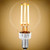 LED G16.5 3W FIL 2400K E12 - 120V CRI92 250LM DIM CLR - PLT-12822