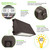 LED CUTOFF WALLPK 72W-96W-120W - 3K-4K-5K 15500LMS 120-277V - PLT-13011