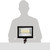 LED 60W FLD LT SLVR KNKL - 3K-4K-5K 8370LM 120-277V - PLT-13091