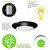 LED SURFMOUNT CCT SLCT 6IN BLK - 975 to 1290  LUMENS - PLT-20277