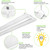 LED 400W HIGHBAY 5000K - 54400 LUMENS - PLT-80062