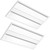 LED 2X4 SLCT PANEL TROFFER 2PK - WATT AND COLOR SELECT - PLT-80093