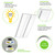 LED 2X4 SLCT PANEL TROFFER 2PK - WATT AND COLOR SELECT - PLT-80093
