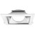 6IN WALL WASH TRIM SQUARE - PLT-90336