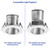4IN WALL WASH TRIM ROUND - PLT-90337