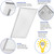 LED 2x4 SURFACE MOUNT PANEL - WATT & CCT SELECT - PLT-90342
