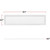 LED 1x4 SURFACE MOUNT PANEL - WATT & CCT SELECT - PLT-90343
