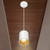 LED 4IN CYL PENDANT 3500K WHCP - 1045 TO 2350LM - PLT-90390