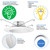 LED 5-6 IN DWNLT 11W 4000K - 750LM DIM 120V 80CRI - PLTS-12005
