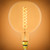 LED FILAMENT G63 6.5W 2200K - SPIRAL-R2 300LM E26 GOLDEN - PLTS-12104