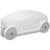 2W LED EMERG LIGHT WHITE - ROUND TWIN HEADS 120/277V - PLTS-50282