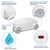 2W LED EMERG LIGHT WHITE - ROUND TWIN HEADS 120/277V - PLTS-50282