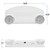 2W LED EMERG LIGHT WHITE - ROUND TWIN HEADS 120/277V - PLTS-50282