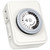 2-OUTLET INDOOR PIN TIMER - MECHANICAL 48PIN 24HR CYCLE - PLTS-12338