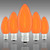 LED CIL C7 OPAQUE ORANGE - REPLACEMENT BULBS 25 PACK - CMS-10253