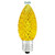 LED CIL C7 YELLOW TRANSP - REPLACEMENT BULBS 25 PACK - CMS-10278