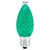 LED CIL C7 GREEN TRANSP - REPLACEMENT BULBS 25 PACK - CMS-10279