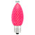 LED CIL C7 PINK TRANSP - REPLACEMENT BULBS 25 PACK - CMS-10282
