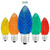 LED CIL C7 MULTI TRANSP - REPLACEMENT BULBS 25 PACK - CMS-10286