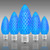 LED CIL C9 BLUE TRANSP - REPLACEMENT BULBS 25 PACK - CMS-10292