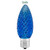 LED CIL C9 BLUE TRANSP - REPLACEMENT BULBS 25 PACK - CMS-10292