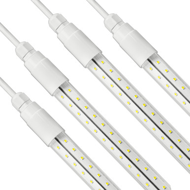 LED 4FT FRIDGE LIGHT KIT 5000K - 2600LM- 4 TUBES-4WIRES-1POWER