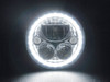 Vision X 7" Vortex LED Halo Headlight (Halo Lit)