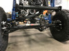 How the Hi-steering kit looks mounted on a LJ with Tracer suspension