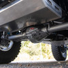 Armadillo Differential Skid Plate for the Rock Jock 70 Installed on the rear