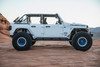 JL (4 Door) Full Roll Cage Kit Assembled  with V-Bar, X-Bar, and grab handle options.