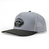 GenRight Classic Label Snapback Hat (Black/Grey)