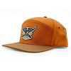 GenRight 'Merican Winner Snapback Hat (Burnt Orange/Brown)