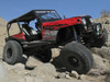 On-trail view of GenRight Off Road Jeep CJ-7 Full Roll Cage Kit