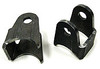 Super strong, these mounts are laser cut and formed from 3/16" thick cold rolls steel.