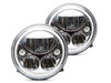 Vision X 7" Vortex LED Halo Headlight Set (Chrome)