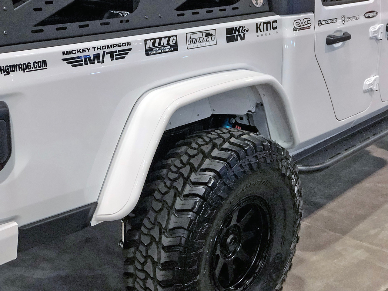 Jeep Gladiator Fenders Aluminum JT Rear Tube Fenders